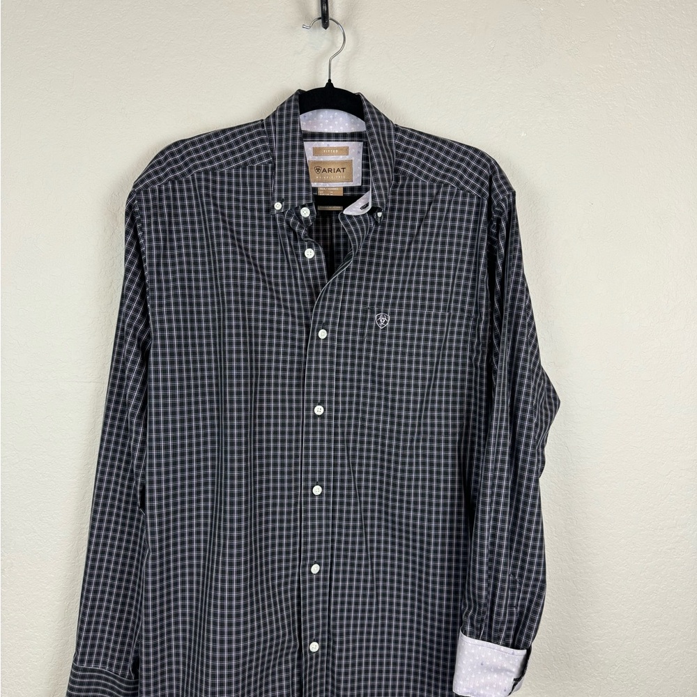 Ariat Men's Wrinkle Free Fitzgerald Fitted Shirt